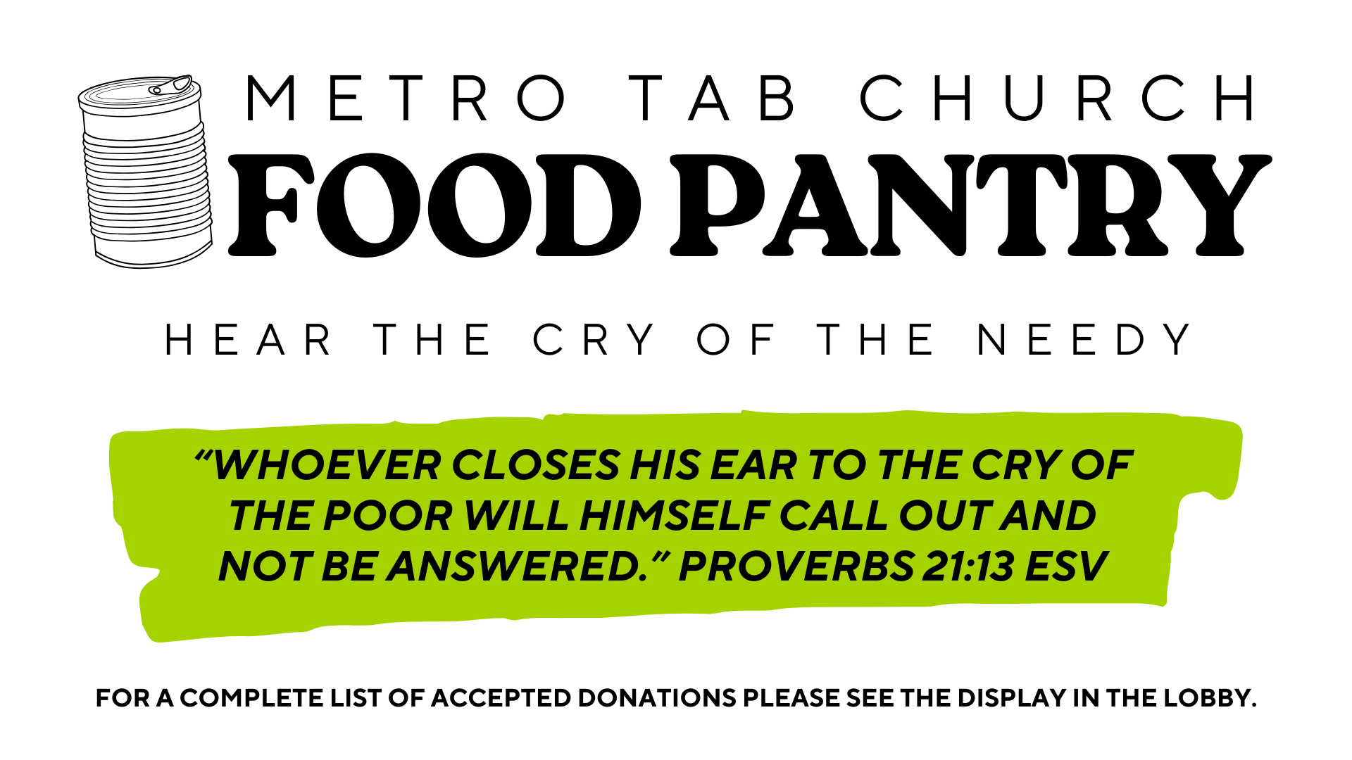 28 Food Pantry